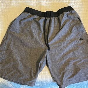 Adida Black and Gray Athletic Shorts